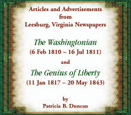 PDF: Articles and Advertisements from Leesburg Virginia Newspapers ...