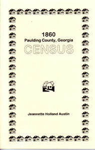 PDF: 1860 Paulding County, Georgia, Census