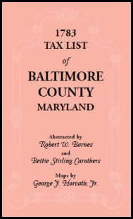 PDF: 1783 Tax List of Baltimore County
