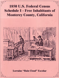 PDF: 1850 Federal Census: Schedule I - Free Inhabitants of Monterey County, California