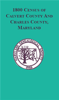 PDF: 1800 Census of Calvert County and Charles County, Maryland